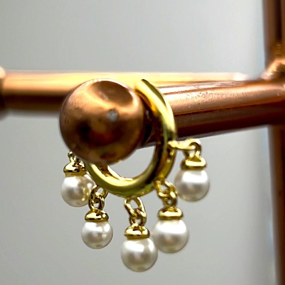 Ear cuff Gold Plated 18 k